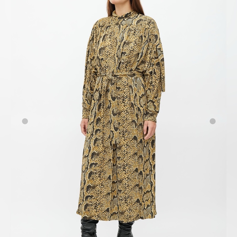 KATE HEWKO Leopard Print Dress size Medium oversized